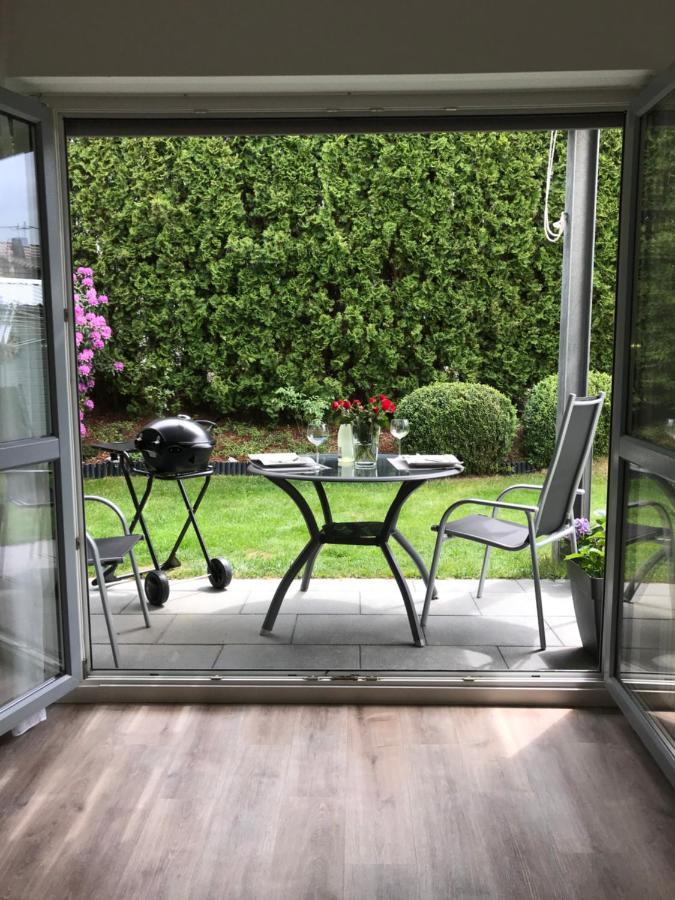 הכנבורג Ferienwohnung Am Wald מראה חיצוני תמונה
