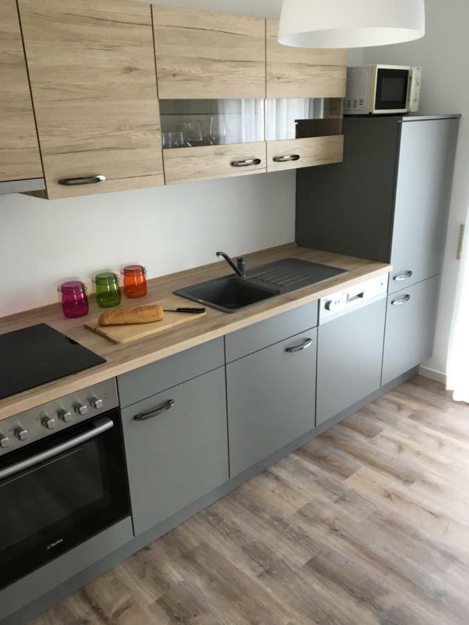 הכנבורג Ferienwohnung Am Wald מראה חיצוני תמונה