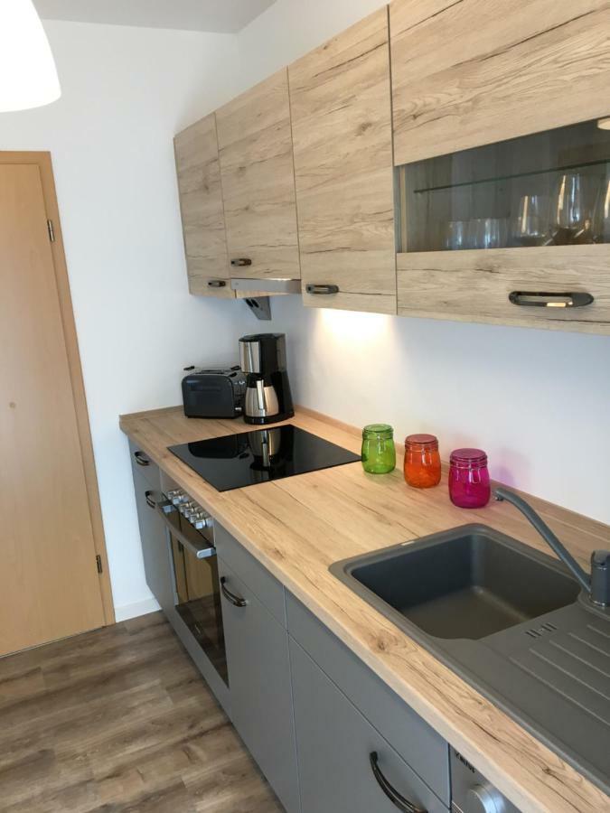 הכנבורג Ferienwohnung Am Wald מראה חיצוני תמונה