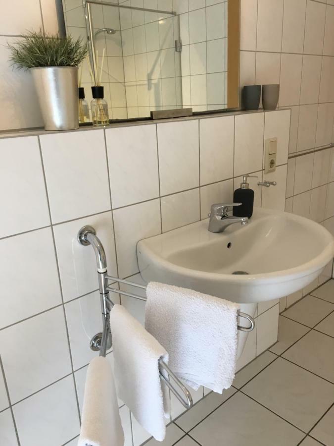 הכנבורג Ferienwohnung Am Wald מראה חיצוני תמונה