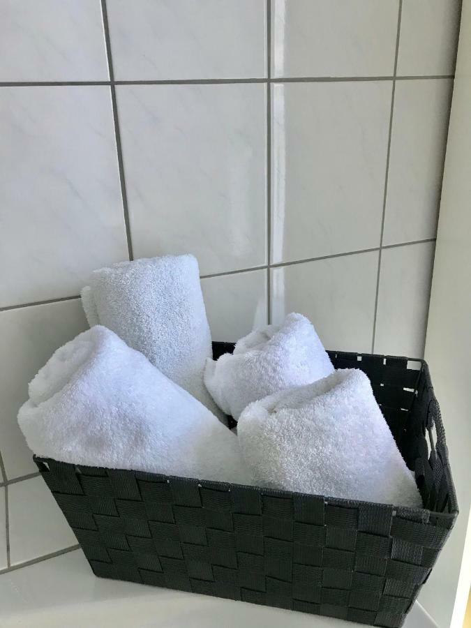 הכנבורג Ferienwohnung Am Wald מראה חיצוני תמונה